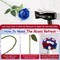 24-Pack 4th of July Artificial Flowers – Red, White & Blue Velvet Silk Roses for Patriotic Memorial Day & Independence Day Centerpieces, Home & Party Decor